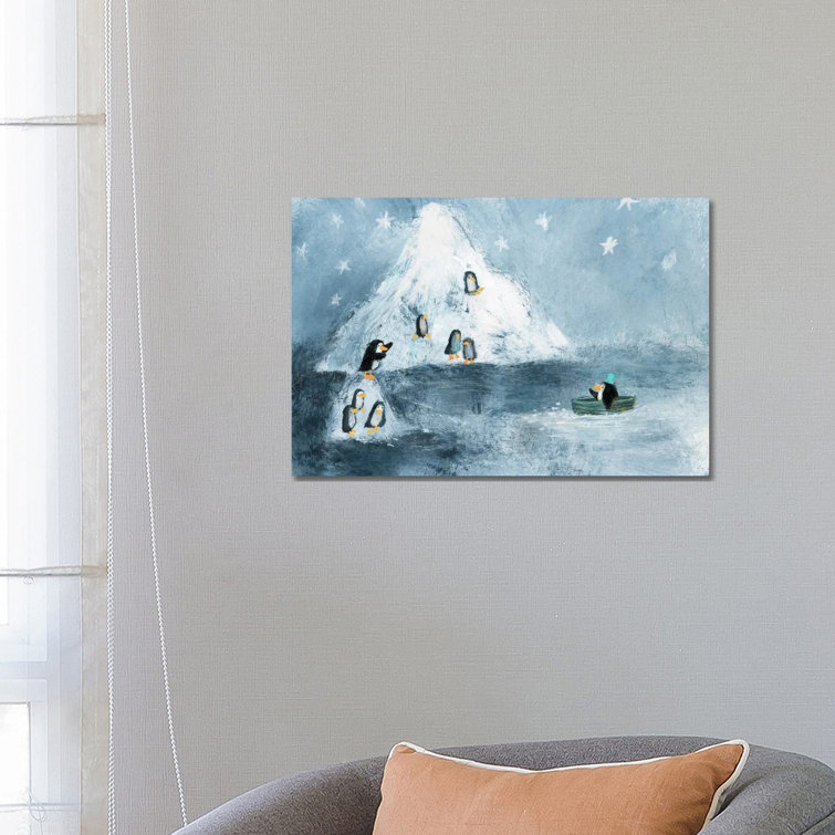 Happy Larry The Family of Penguins by Natalia Shaloshvili - Wrapped ...